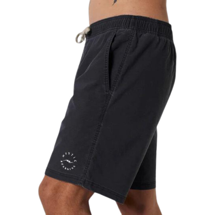 2024 Mystic Mens The Volley Hybrid Shorts 35106.230195 - Black